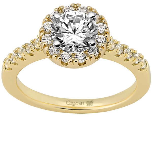 Gold Engagement Ring